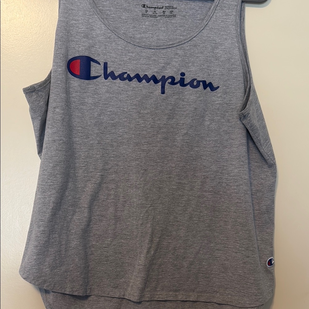 Champion Gray Sleeveless Tank Top